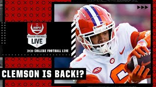 What are Clemson's odds of making the College Football Playoff? 👀 | College Football Live