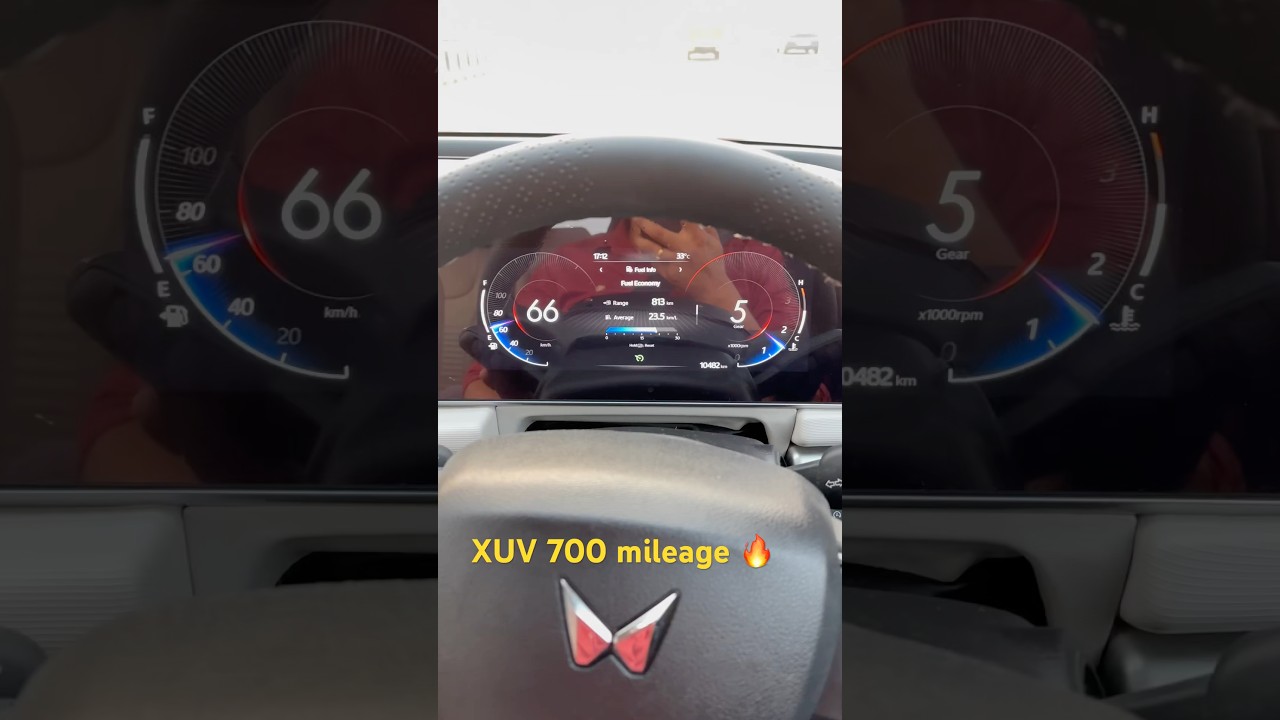 XUV 700 MT Petrol Mileage 
