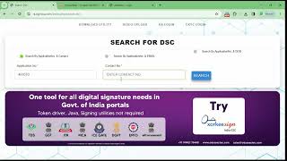Apply Online Paperless DSC/Digital Signature/ Signature Donegal screenshot 5