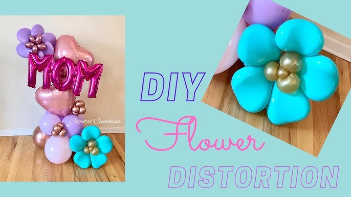 Easy Flower Balloons –