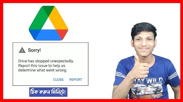 Drive has stopped unexpectedly | eport this issue to help usdetermine what went wrong |By SAKIB AMS