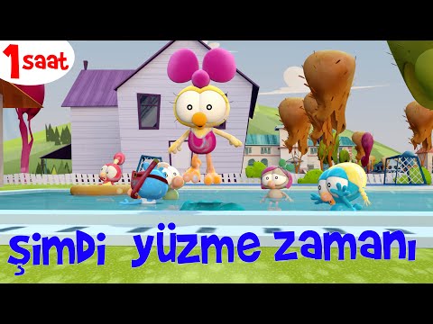 60 DAKİKA ÇİZGİ FİLM - Limon ile Zeytin 🥰 🤩#78 - Şimdi yüzme Zamanı!  🤩 🥰 | TRT Çocuk