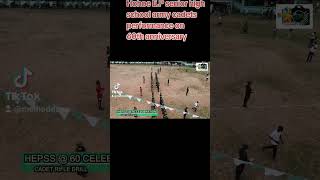 HOHOE E.P Senior High School (HEPSS) army cadets performance on 60th anniversary celebration