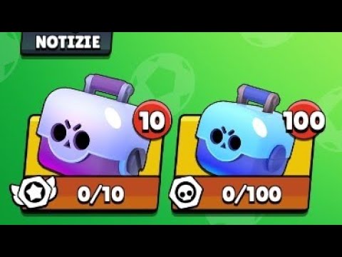 Mega Box Opening 100 Casse Piccole E 10 Casse Enormi Brawl Stars Mod Ita Youtube - contenuto mega casse brawl stars