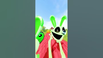 CHECK SMILING CRITTERS vs POPPY PLAYTIME MONSTERS on GEOMETRY DASH FIRE IN THE HOLE Garry