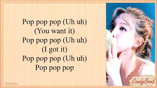 NAYEON 'POP' EASY LYRICS