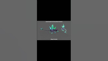 Crystal Bug Animation Demo #3danimation #3dmodelling #3dmodeling #gamedev #gamedevelopment