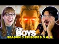 THE BOYS Season 3 Ep 5-6 Reaction | FIRST TIME WATCHING