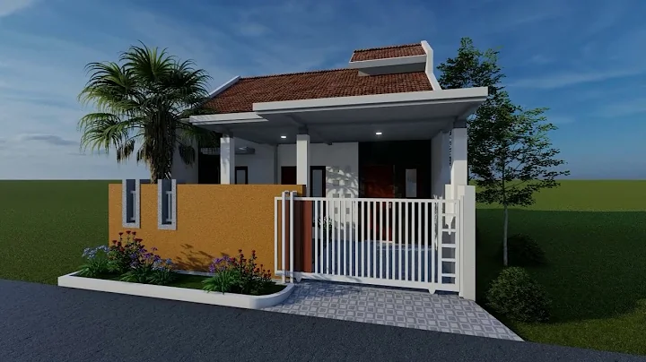 Lumion 3D Animation for a Tiny House Front Elevation