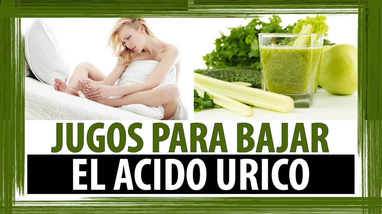 Cómo bajar el ácido úrico de forma natural