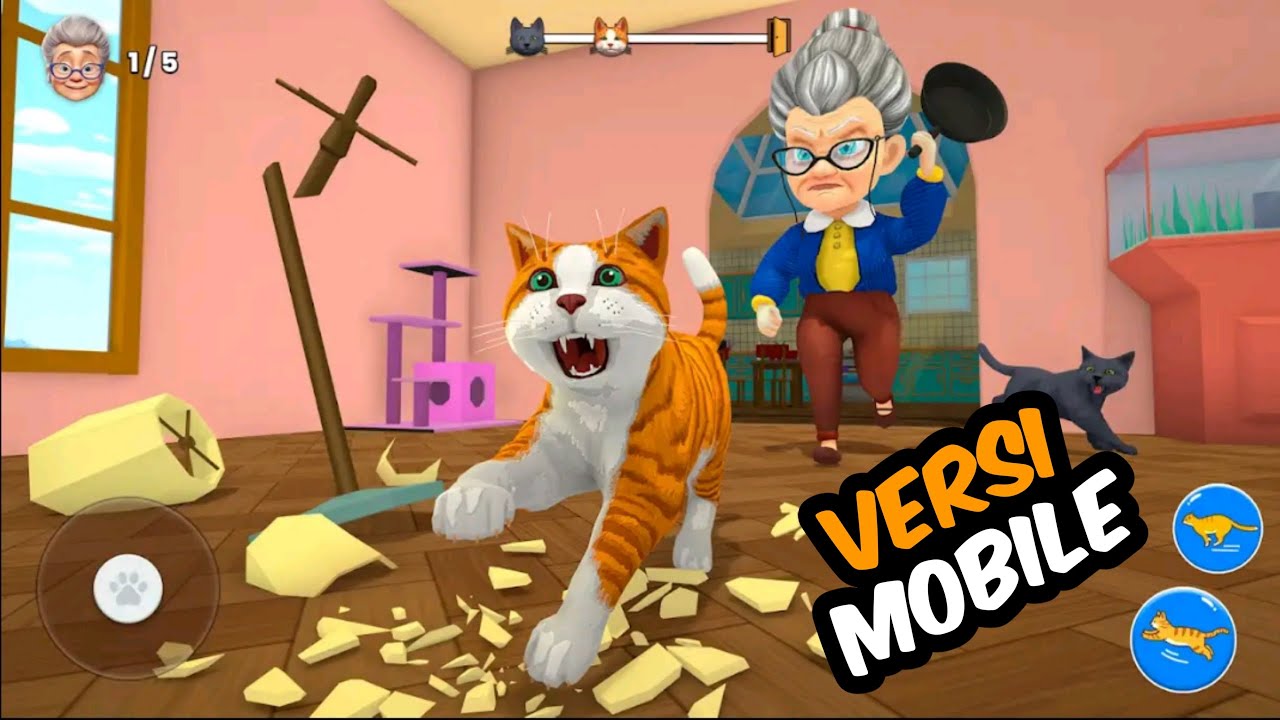 BAD CAT FROM HELL Simulator versi android - YouTube