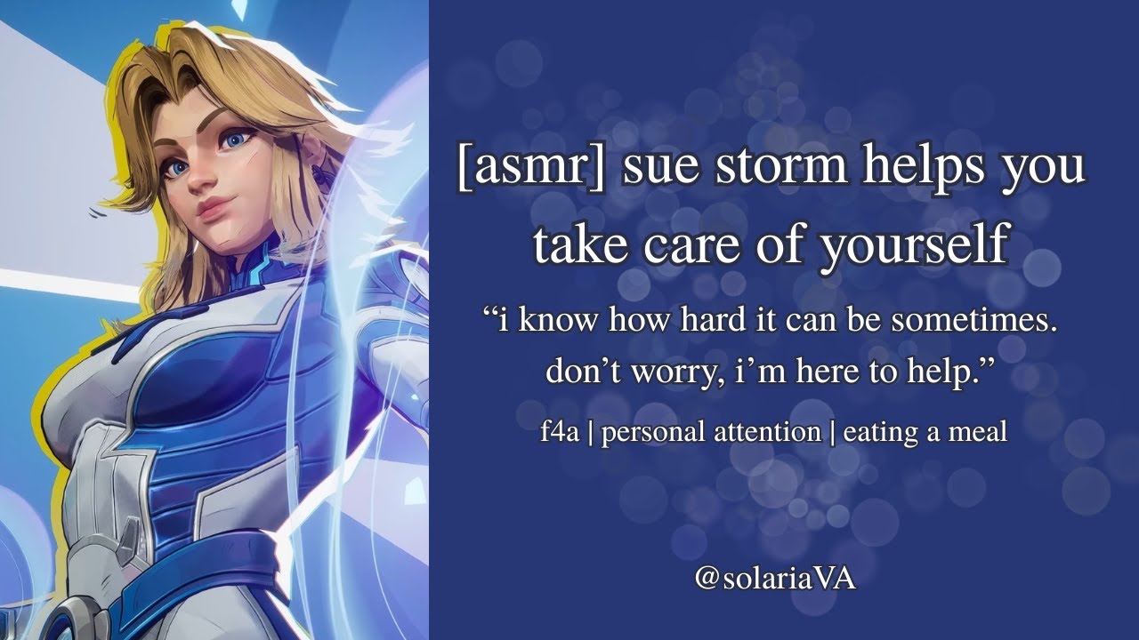 [ASMR] Sue Storm Helps You Take Care of Yourself [Marvel Rivals] [F4A]