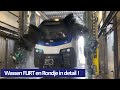 (4K) Cabview NS Trein |Flirt wassen en een rondje in detail op rangeerterrein Arnhem Berg