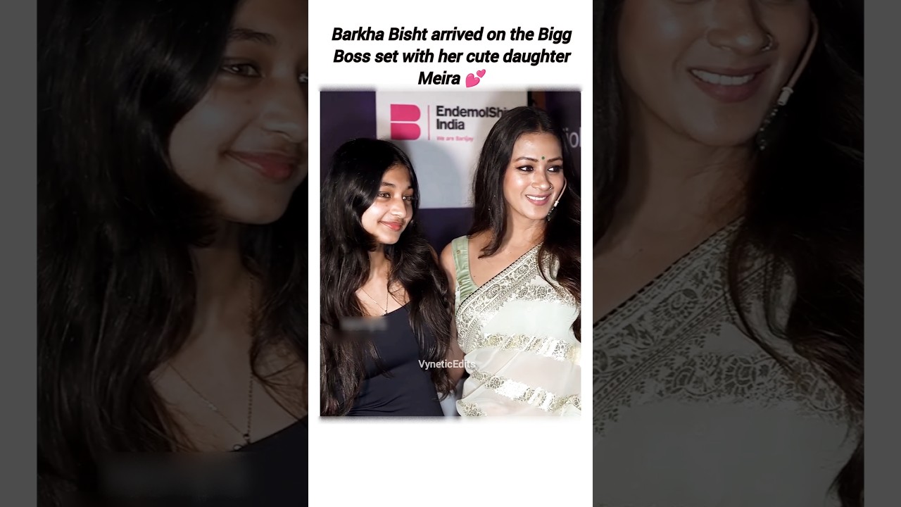 Barkha Bisht With Her Cute Daughter Meira 💕 
