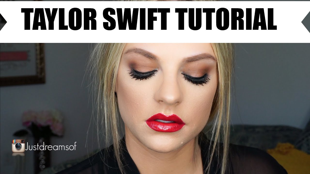 TAYLOR SWIFT RED LIP TUTORIAL