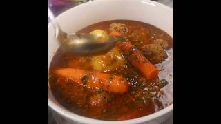 how to make meatball soup recipe