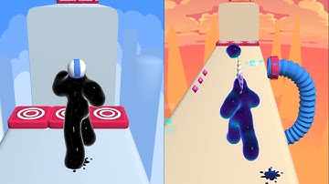 Blob Runner 3D - All Levels Gameplay Android, iOS #3 ( 49 - 61 )