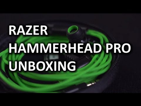 Razer Hammerhead Pro Unboxing Overview Youtube