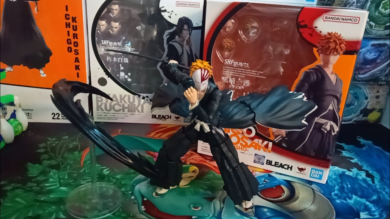 BLEACH s.h.figuarts Ichigo Kurosaki Bankai part 1
