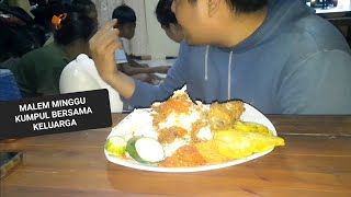 MALEM MINGGU KUMPUL BERSAMA KELUARGA MAKAN NASI LIWET