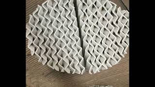 Ceramic Structured packing in chemical industry