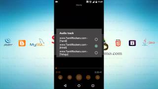 How to change Audio Track in VLC Android App screenshot 5