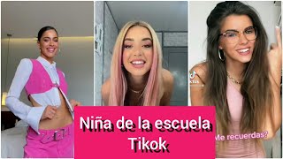 Tík tok niña de la escuela - lola indigo , tini y belinda