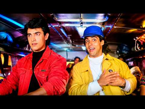 Do Mastane Chale Zindagi Banane | Andaz Apna Apna | Salman Khan, Aamir Khan | S. P. Balasubrahmanyam