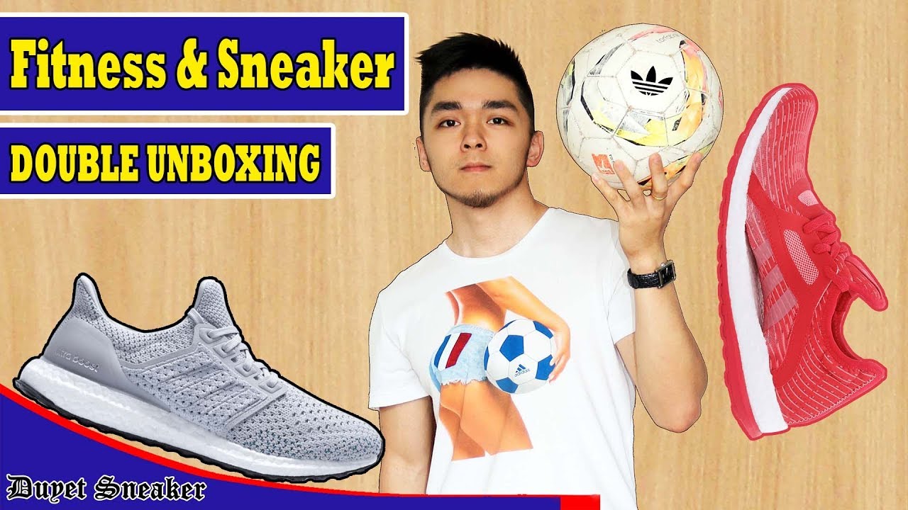 DOUBLE UNBOXING. Đi GYM nên dùng Ultra Boost Clima hay Pure Boost X? | Vlog  20 – Duyet Sneaker - YouTube