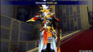 FF Dissidia - WoL vs lvl 105 Garland - Flawless Victory