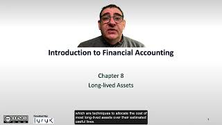 Chapter 8: Long-Lived Assets (Introduction)