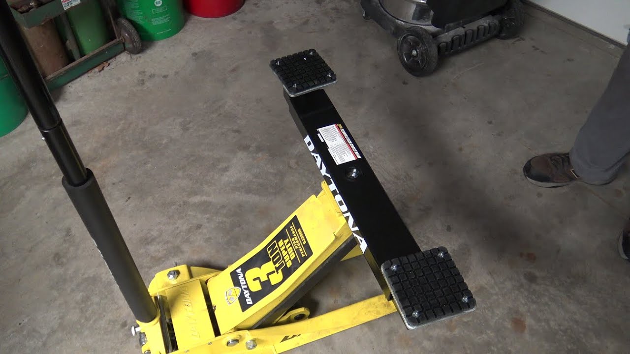Review of the Harbor Freight Daytona Cross Beam Attachment - YouTube
