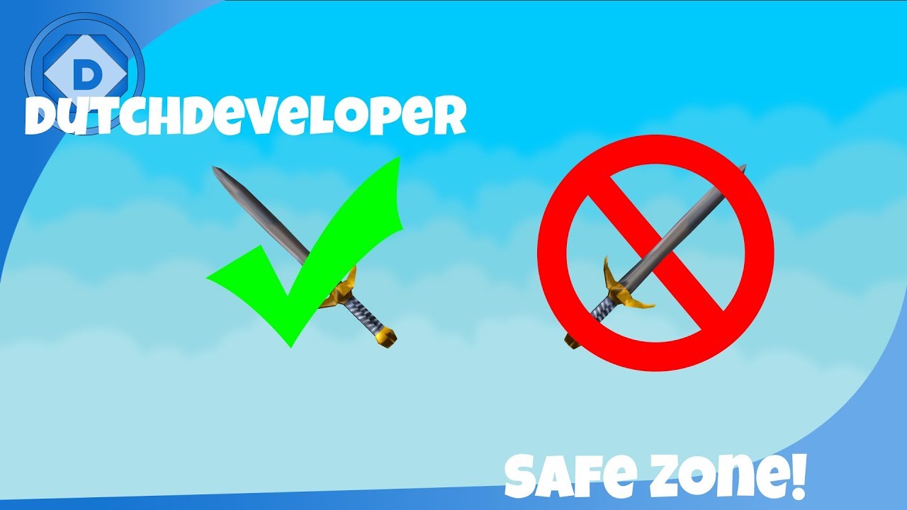 Roblox How To Make A Safe Zone Youtube - roblox lua admin script free roblox zone