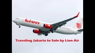 Traveling to Solo from Jakarta on Lion Air JT536
