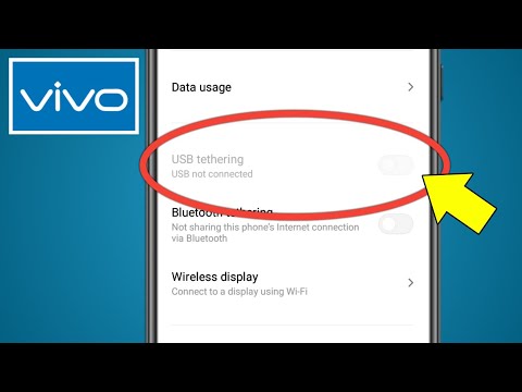 USB Tethering Not Working | Vivo USB Tethering Settings | USB Tethering Not Working on Vivo