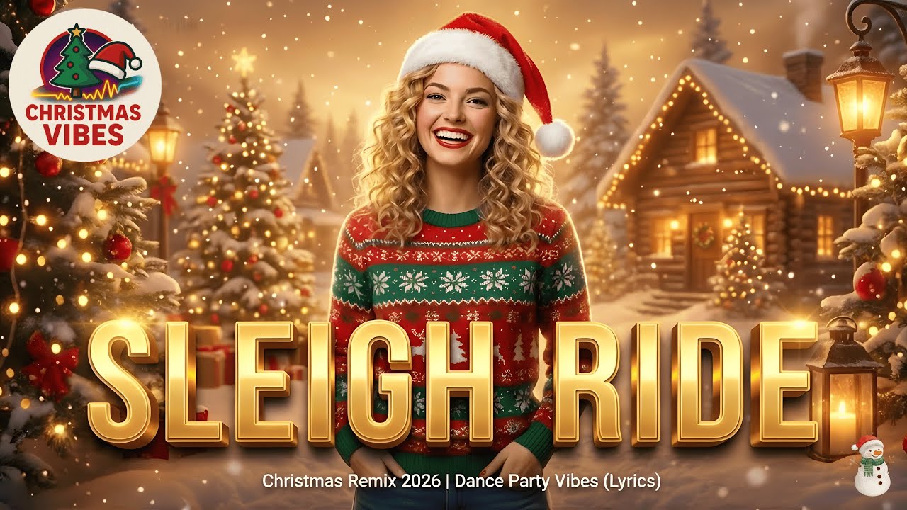 Sleigh Ride (Mariah Carey) 🎅 Christmas Remix 2026 || Feel the Holiday Bass Drop! 🔊🎄