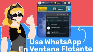 Usa WhatsApp como ventana emergente mientras juegas | OneUI 2.0 + Game Booster screenshot 2