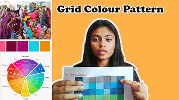 Self study || Full information about Grid Colour Pattern in NIFT NID 2021||Colour Wheel