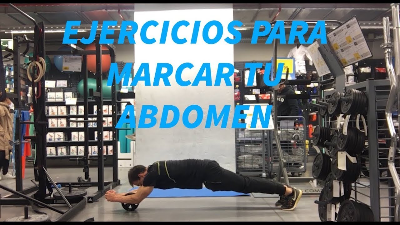 RUTINA PARA MARCAR ABDOMINALES CON RUEDA ABDOMINAL | AB WHEEL ESTABLE E INESTABLE workout back