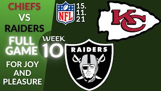 🏈Kansas City Chiefs vs Las Vegas Raiders Week 10 NFL 2021-2022 Full Game Watch Online, Football 2021 screenshot 5