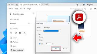 How to Add Blank to PDF in Adobe Acrobat