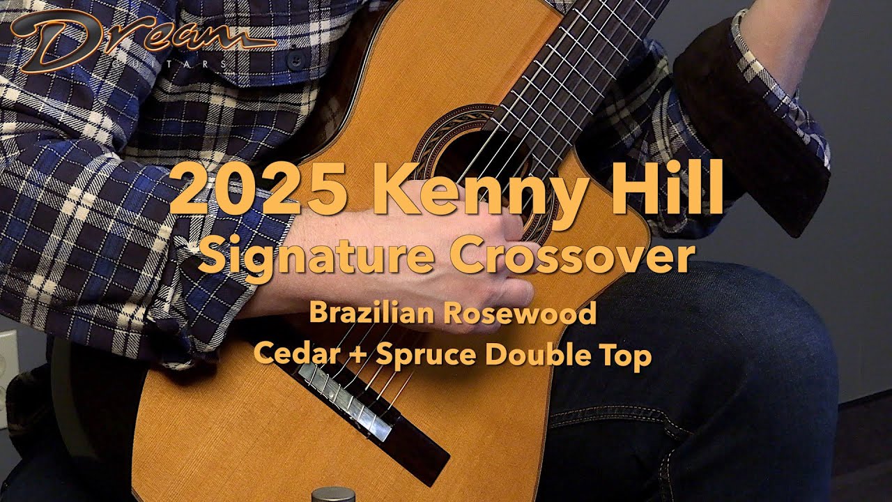 Dream Guitars - 2025 Kenny Hill Signature Crossover, Brazilian
