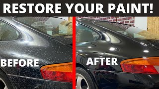 The EASIEST way to RESTORE PAINT on your CAR | Feat. Porsche 911