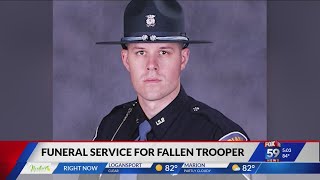 Funeral service for Trooper Aaron Smith