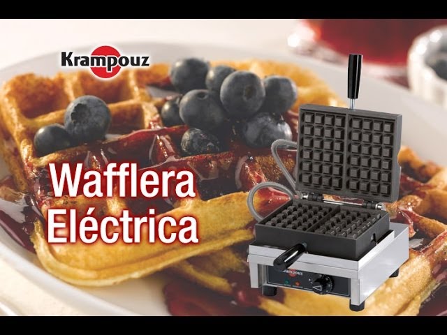 Krampouz Waffle Makers - Easy Clean System - YouTube