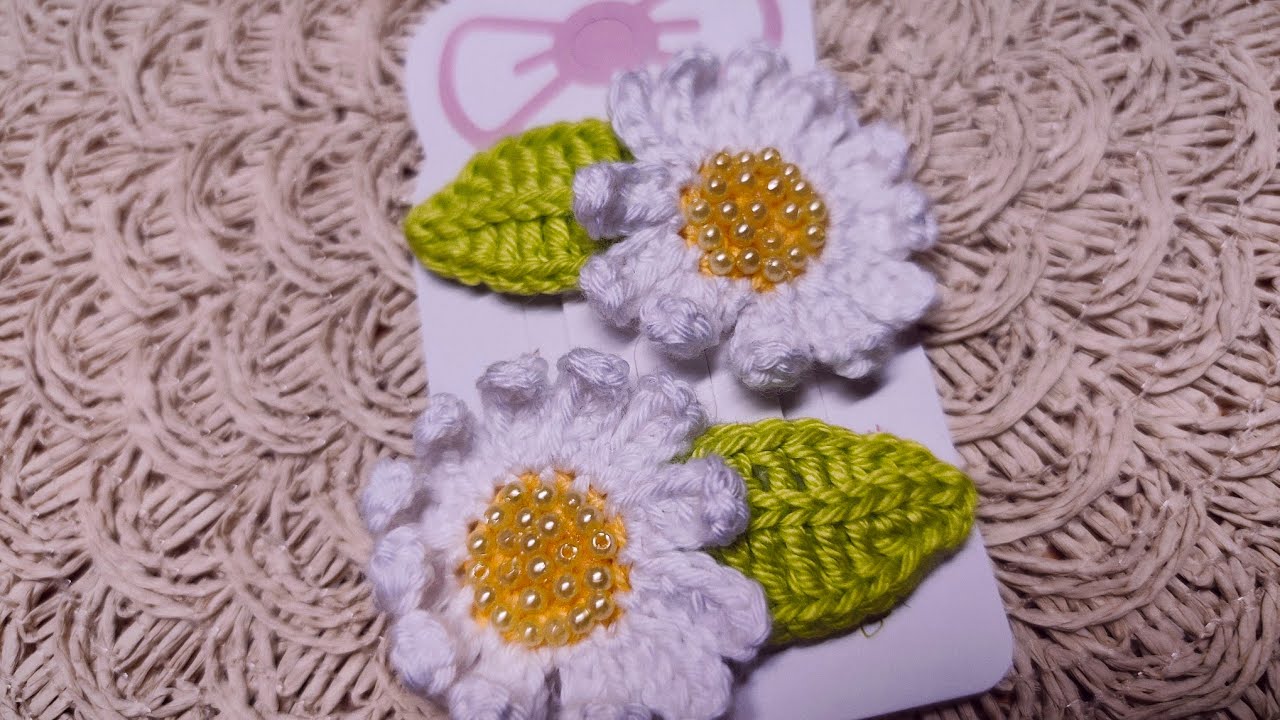 #كلبس_شعر_او_جباسات_من_الكروشيه 