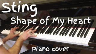 Sting - Shape of My Heart | Piano cover by Evgeny Alexeev chords