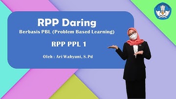 RPP Daring Model Problem Based Learning (PBL)-PPG Daljab 2021