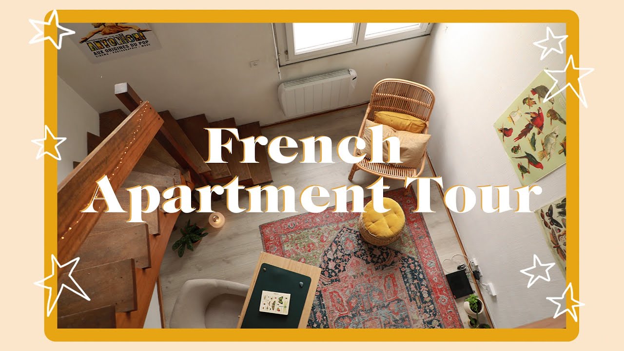 French Apartment Tour 🇫🇷  (30sqm studio in South of France)