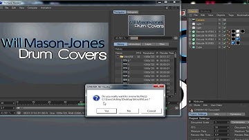Cinema 4D | Unable to write file Fix